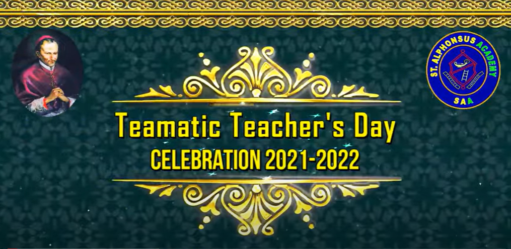 Teamatic Teacher's Day celebration 2021-22