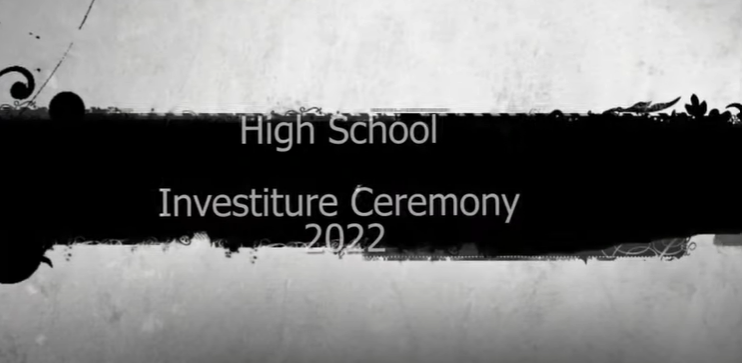High School Investiture Ceremony 2022
